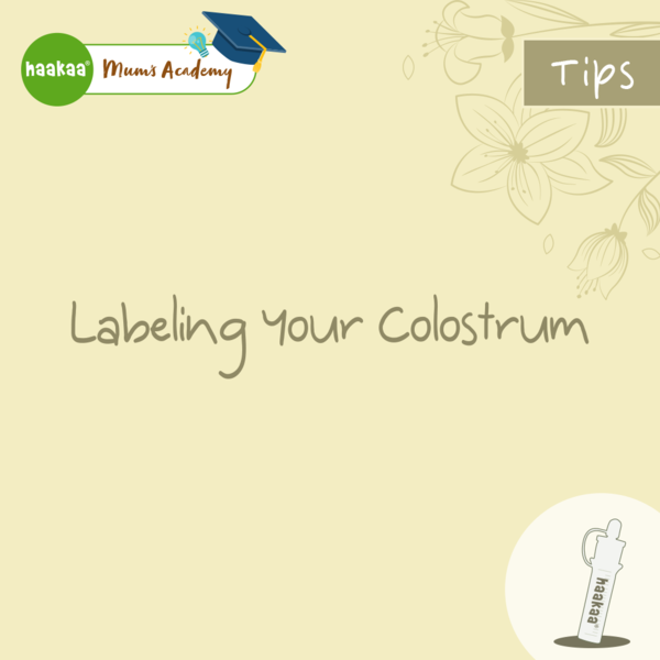 Labeling Your Colostrum
